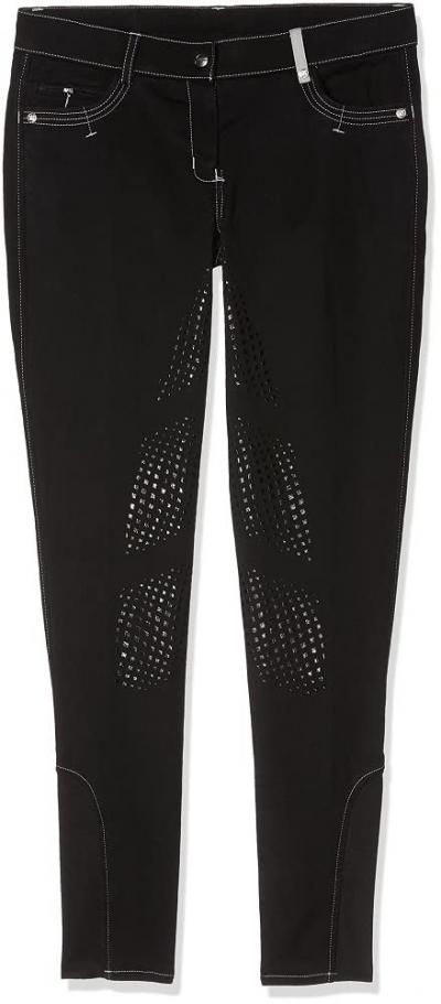 Kerbl Pantalon d'�quitation pour Femme Basicplus 44 Noir
