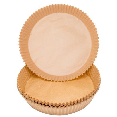 FIH 1444 Bac � papier rond pour Air Fryer 16 x 16 cm Antiadh�sif, r�sistant �...
