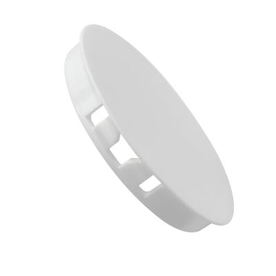Cache Conduit D a�ration 80 mm En Plastique ASA Blanc   Embout Terminal R�sis...