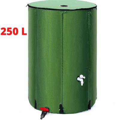 Collecteur d'eau de pluie WERKA PRO 250L PVC Pliable avec Robinet Jardin