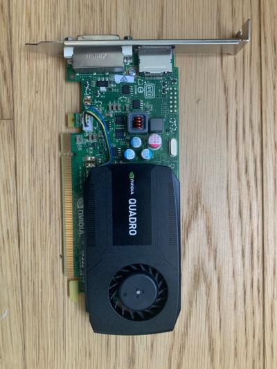PNY NVIDIA Quadro K420 2GB DDR3 Carte Graphique Pro Low Profile HDMI DVI