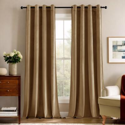 Lot de 2 Rideaux Opaques en Velours Thermiques pour Chambre � Coucher, 140�17...
