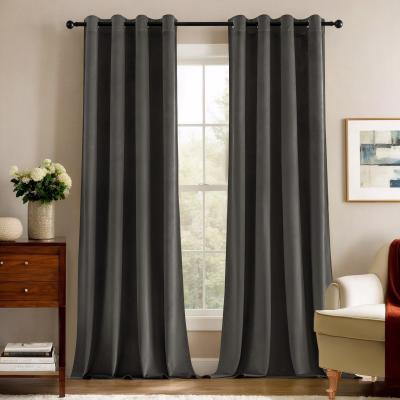 Lot de 2 Rideaux Opaques en Velours Thermiques pour Chambre � Coucher, 140�24...