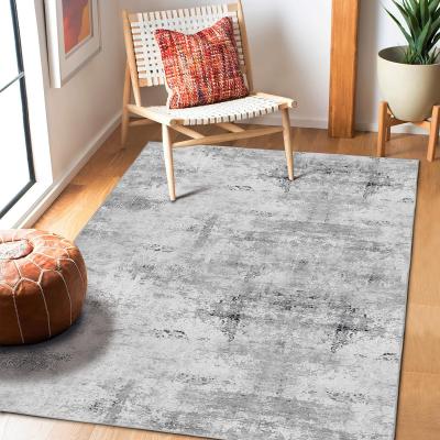 Guchuang Tapis Moderne Ultra Doux 120 x 180 cm, Gris pour Chambre et Cuisine,...