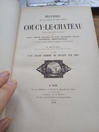 le ch�teau de COUCY MELLEVILLE journal de l'aisne 1848