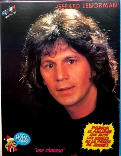 GERARD LENORMAN=   Coupure de presse POSTER 1 PAGE 1980 - CLIPPING