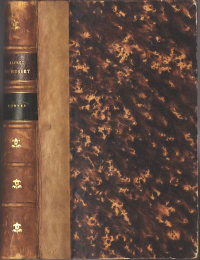 CONTES par Alfred de MUSSET La Mouche   Secret de Javotte   Le MERLE BLANC 1878
