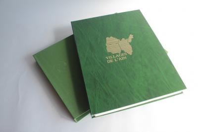Livre Porfolio Villages de L'ain Pierre Carron Emile Bocquillod 1984 (68958)
