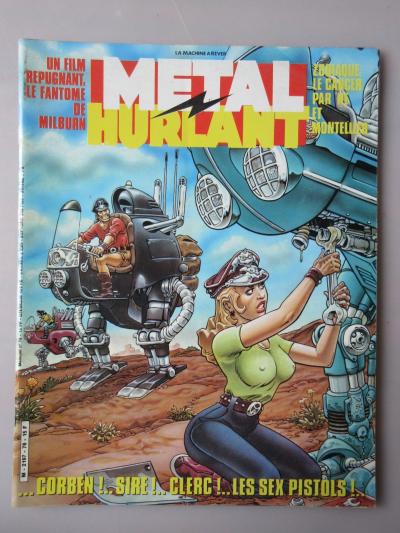 M�tal Hurlant n�76   couverture de Corben   Les Humano�des Associ�s   Juin 1982
