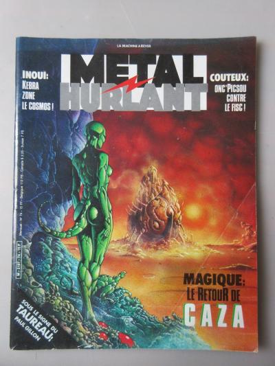 M�tal Hurlant n�74   Le retour de Caza   Les Humano�des Associ�s   Avril 1982