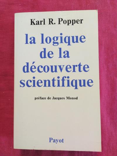 La Logique De La D�couverte Scientifique   Karl R.Popper   Ed.Payot