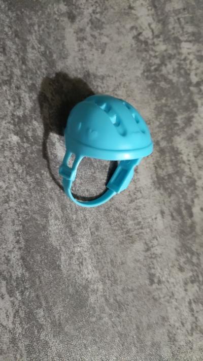 Barbie Shelly bike helmet blue accessory casque v�lo bleu poup�e Mattel