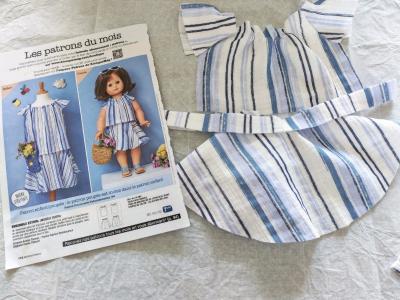Kit V�tement Poup�e Modes Et Travaux �milie Juin 2026