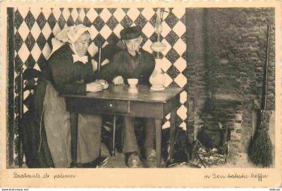 Carte Postale Ancienne   Folklore   Pays Bas   Brabant   costume traditionnel br