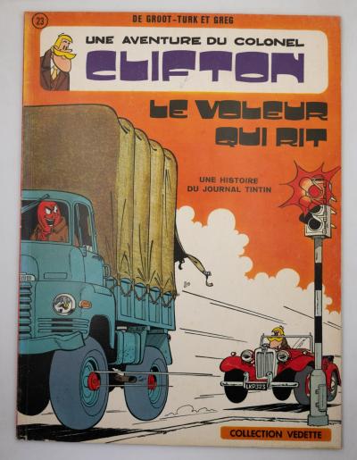 BD EO 1973 CLIFTON TOME 5 LE VOLEUR QUI RIT par  TURK et DE GROOT