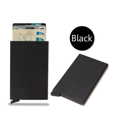 Portefeuille Anti Piratage Protection RFID Securise PorteCartes PopUp Contre Vol