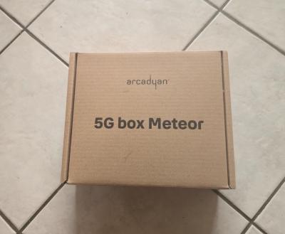 Routeur WiFi 5G Arcadyan Box Meteor 5G   WiFi 6   NEUF SCELL�