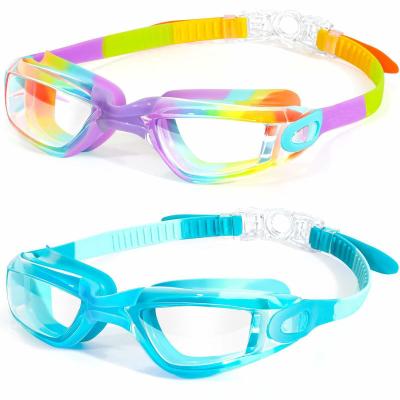 Lot de 2 paires de lunettes de natation pour enfants, gar�ons