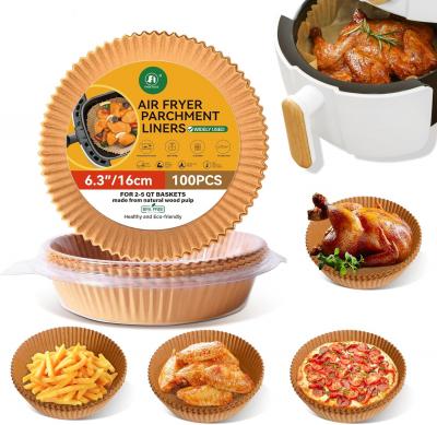 Papier Cuisson Pour Air Fryer  100 Pi�ces   Adapt� Pour Friteuse Air Sans Huile