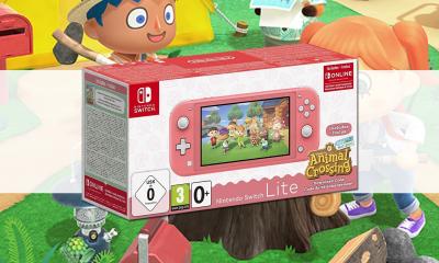 Switch lite Rose Coral pink Animal crossing edition Neuve - Sealed PAL EUR