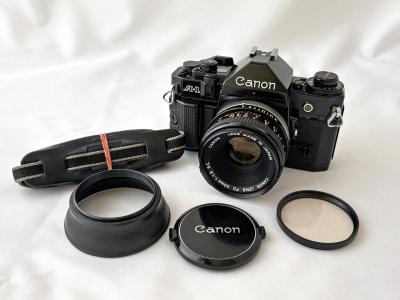 Appareil photo Canon A1   50mm f-1.8