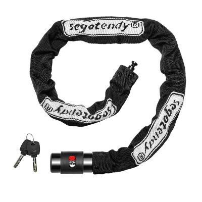 Antivol V�lo,8mm 1020g Cadenas V�lo avec Manchon en Tissu de Protection