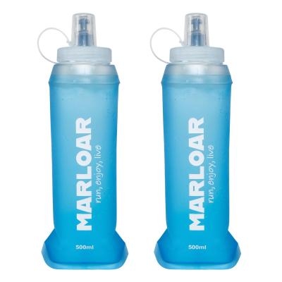 Flasque Running   Pack de 2 Gourdes Souples Pliables   Id�al pour Course