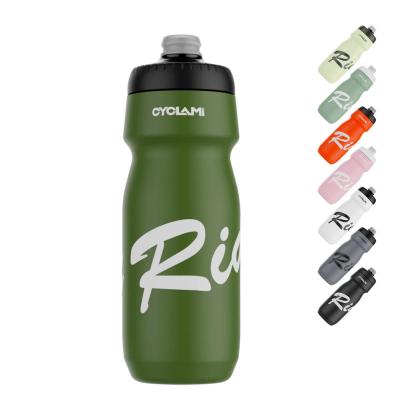 Bidons de v�lo 650ml L�ger, Bidon Sport Sans BPA, Gourde Sport Souple
