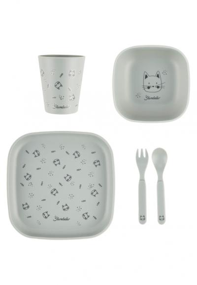 Set de vaisselle pour chat Lilly   Vaisselle pour b�b� et enfant de forme