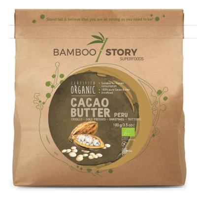 BioBeurre de Cacao | P�rou | Press� � Froid | CRIOLLO | 100g