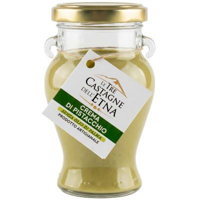 Cr�me de Pistache Artisanale de Sicile (Etna)   40% de Pistaches S�lectionn�es