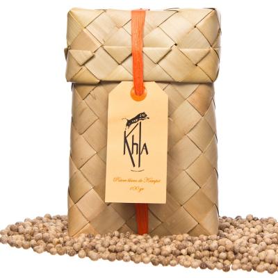 Poivre Blanc de Kampot Bio   Poivre en Grains 100g   �tui Cadeau Traditionnel