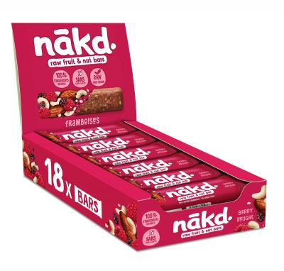 . Framboises | Raw Barres de Fruits et Noix | 100% D'ingr�dients Naturels