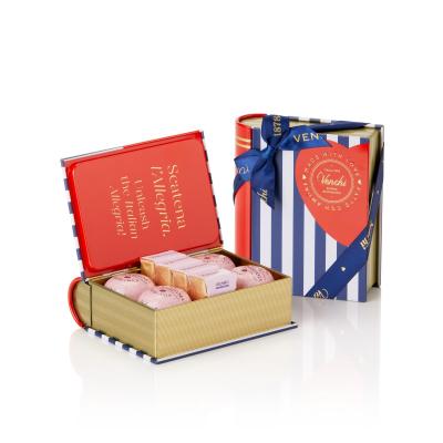 Mini Livre de 8 Chocolats Assortis, 105 Gr, Sans Gluten, Sans Colorants ni