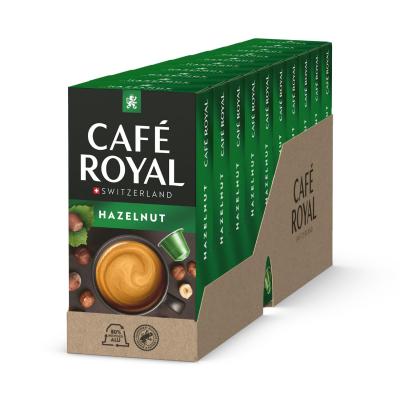 Noisette   Capsules de caf� aromatis� compatibles Nespresso, notes de noisette