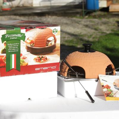 Appareil Pizzarette four � mini pizza Emerio pour 4 personnes