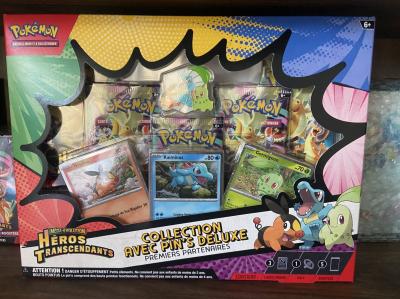 Pokemon Coffret Collection Avec Pin's Deluxe ME2.5 H�ros Transcendants Scell� FR