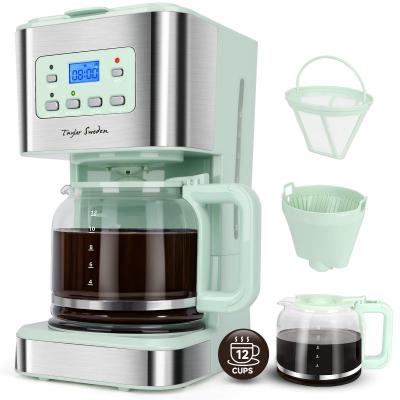 Cafeti�re Filtre �lectrique 1.5L 12 Tasses   Programmable 24H �cran LCD