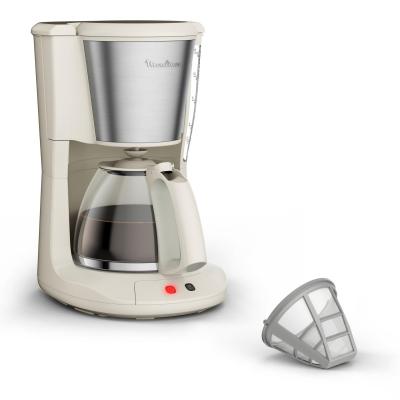 Cafeti�re filtre Subito beige inox, Fonction de maintien au chaud en option