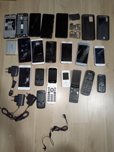 Lot Smartphones HS - � tester   Samsung Xiaomi Oppo   pi�ces