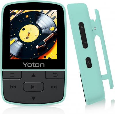 Lecteur MP3 avec Clip, Mini Musique MP3 Bluetooth 5.2, Super l�ger (28.5g),Son
