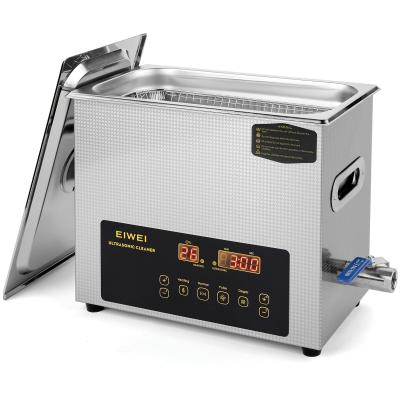 Nettoyeur � Ultrasons 6L, Nettoyage � Ultrasons 180W 40kHz Avec Chauffage