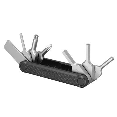 Ensemble d'Outils Pliants avec Tournevis et Cl�s Hexagonales, Sept Outils