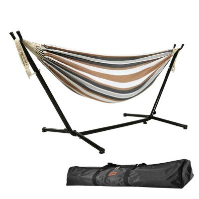 Hamac Double de 2,6 m avec Support, capacit� de 250 kg, Comprend Un Sac