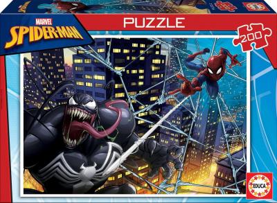 Puzzle Spiderman 200 pi�ces | Puzzle Marvel Enfant. Recommand� � partir de 6