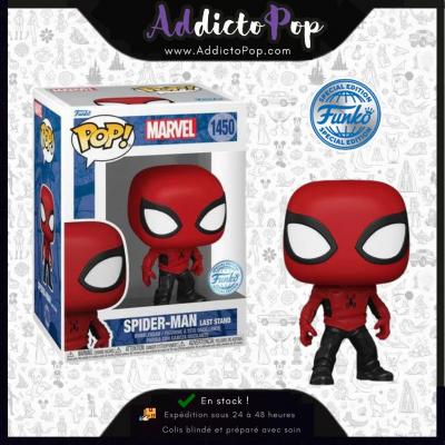 Funko Pop! MARVEL [1450]   Spider Man (Last Stand) (Special Edition)