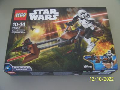 LEGO STAR WARS  75532      Scout Trooper et Speeder Bike