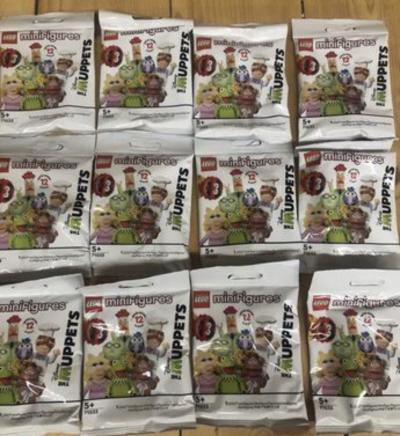 S�rie Lego Muppets Neuf 12 Sachets Diff�rents Scell�s S�rie Compl�te 12 Figurine