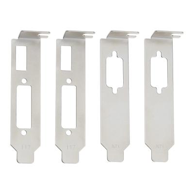4pcs Support Profil Bas pour HDMI DVI VGA ATI Carte Graphique Vid�o Support