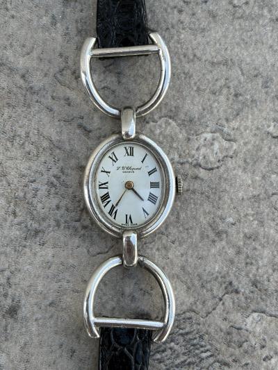 Montre Vintage Chopard Luc �trier Argent 925 M�canique